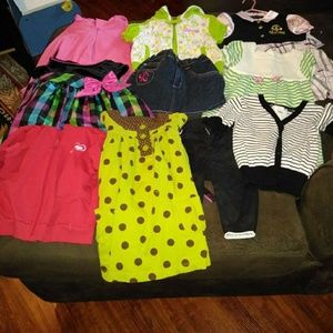 Lot of girls 24 month clothing